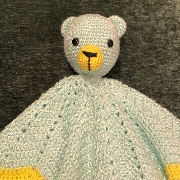 Handmade Bear Blanket Lovey - Picture 2 of 5